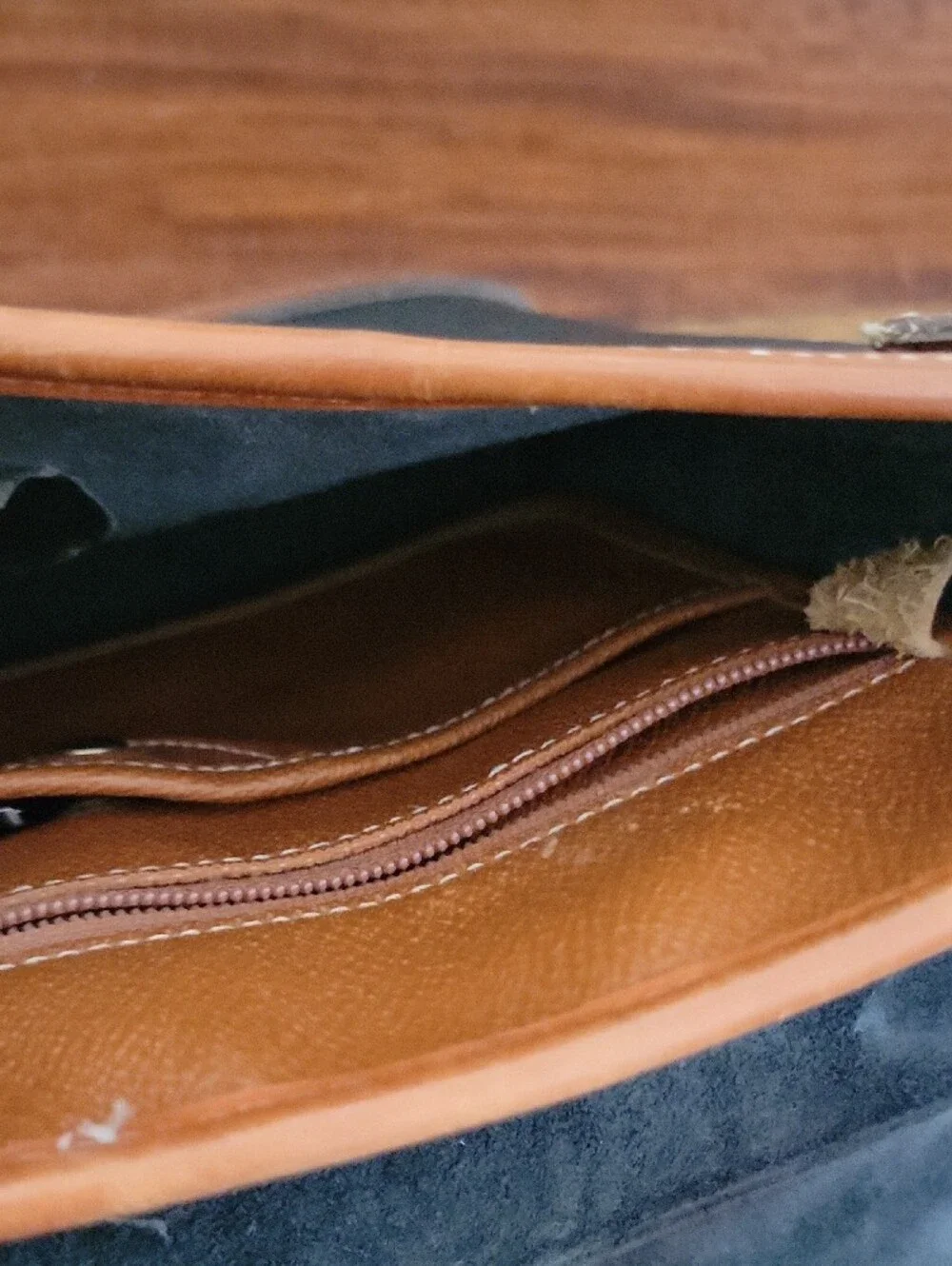 Dooney & Bourke Rare Black Pebbled Leather Calvary Spectator Bag